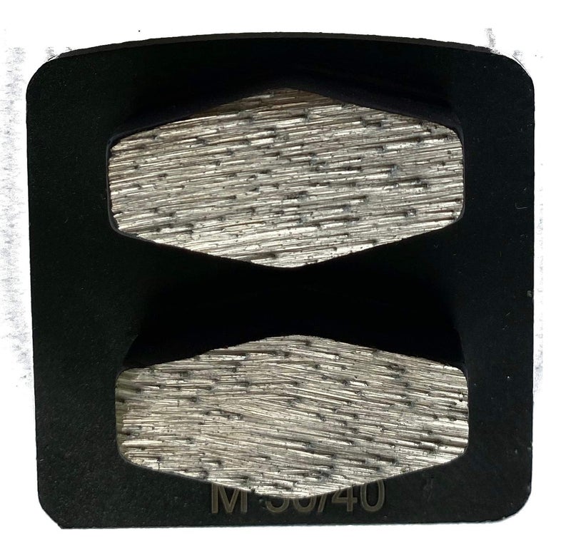 DPT (6-Pack) Premium Diamond Grinding Discs Grinder Pads Compatible with Husqvarna PG Floor Grinders, Grinding Concrete Floor, Standard Bond, 30/40 Grit - Image 2